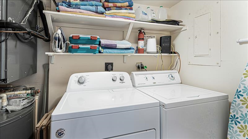 Washer/Dryer Area